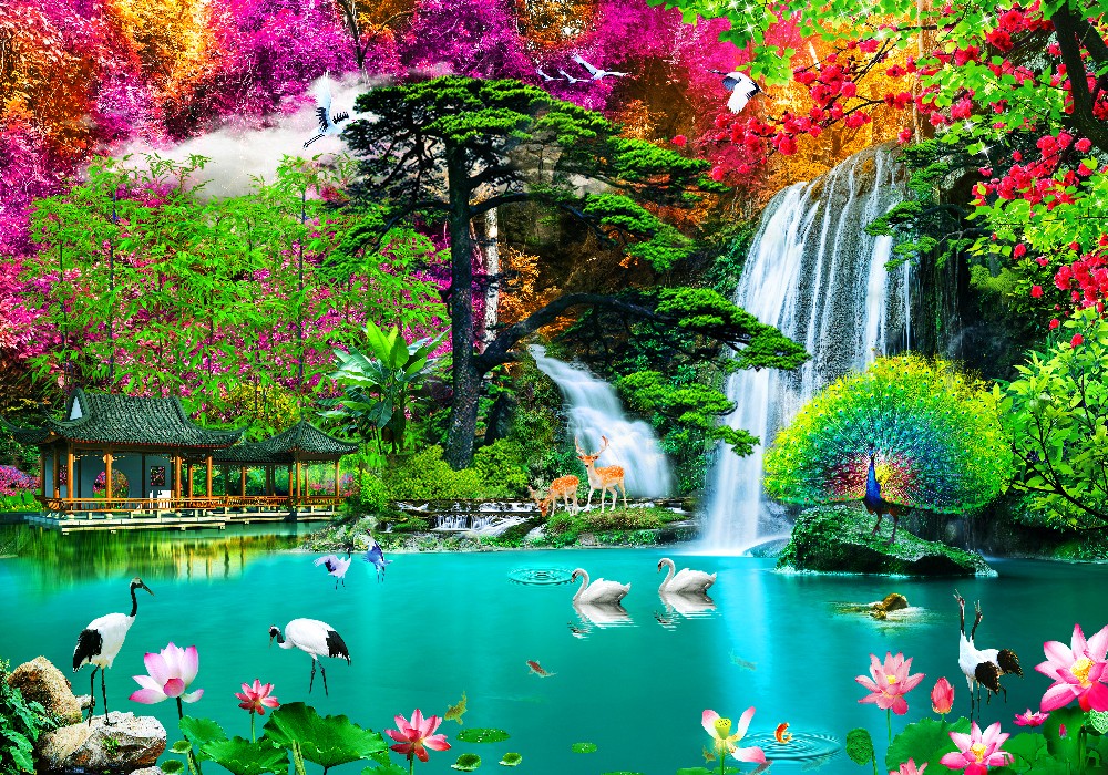 Phong cảnh sơn thủy hữu tình MHT2-071